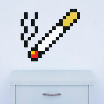 Stickers Puzzle Pixel Art Wall Decals Wall Stickers