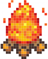 Cozy Campfire 1.1.8 - Original Pixel Art By Avalin