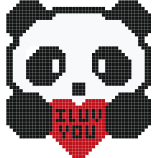 'Luv You' Panda