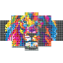 Rainbow lion