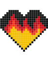 the fire in the hearth 